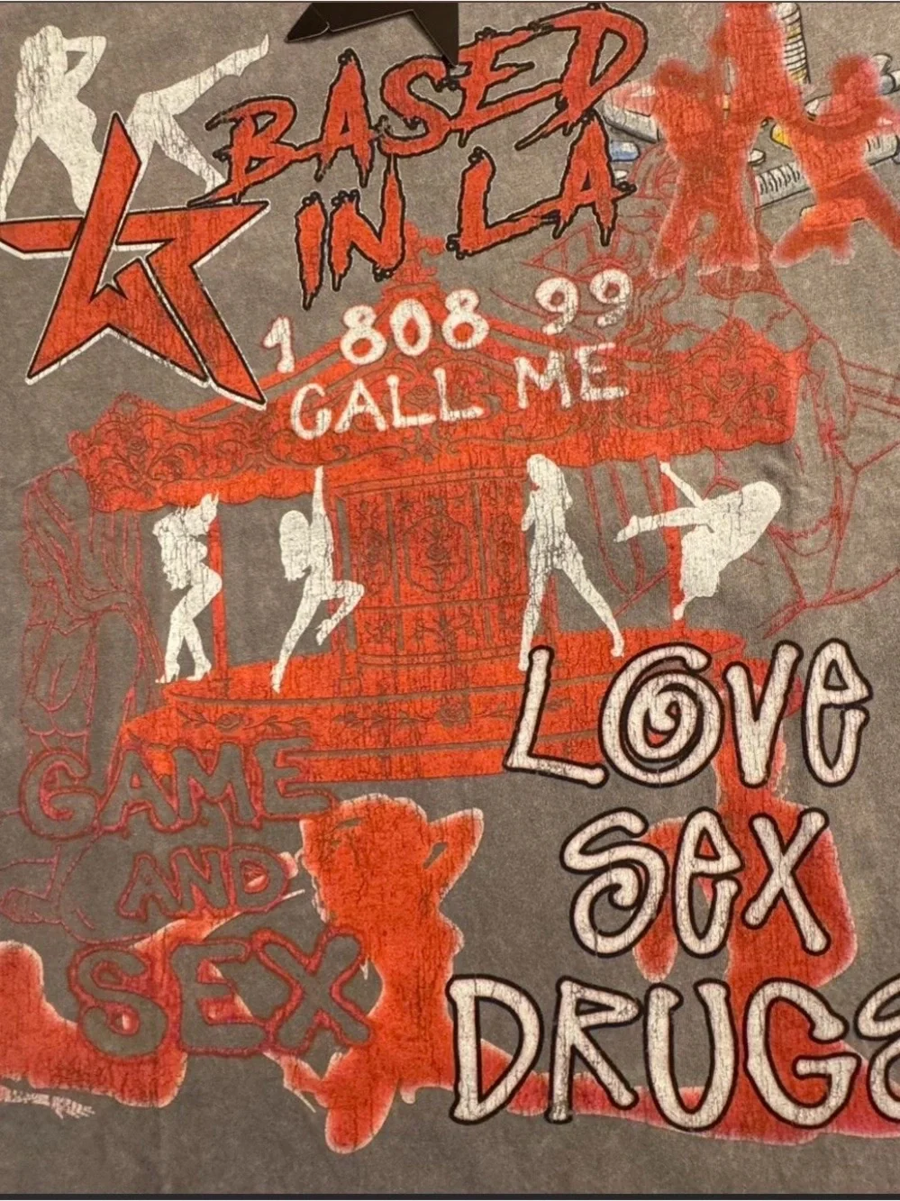 Wknd Riot Tee Size S “NWT”